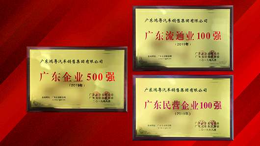 喜讯！长春黎宇机电产品销售有限公司上榜广东企业500强等三大榜单(图2)